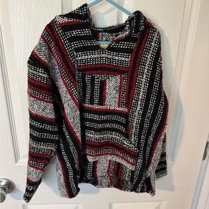 Colorful Striped Hoodie